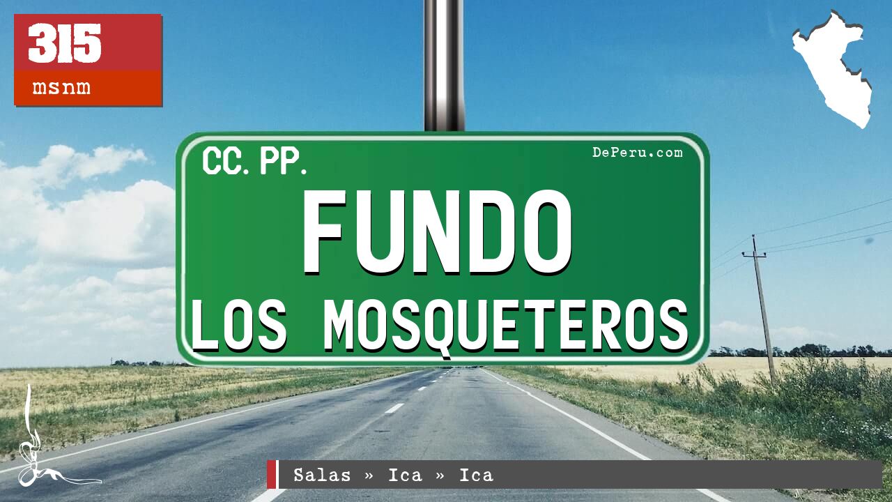 Fundo Los Mosqueteros