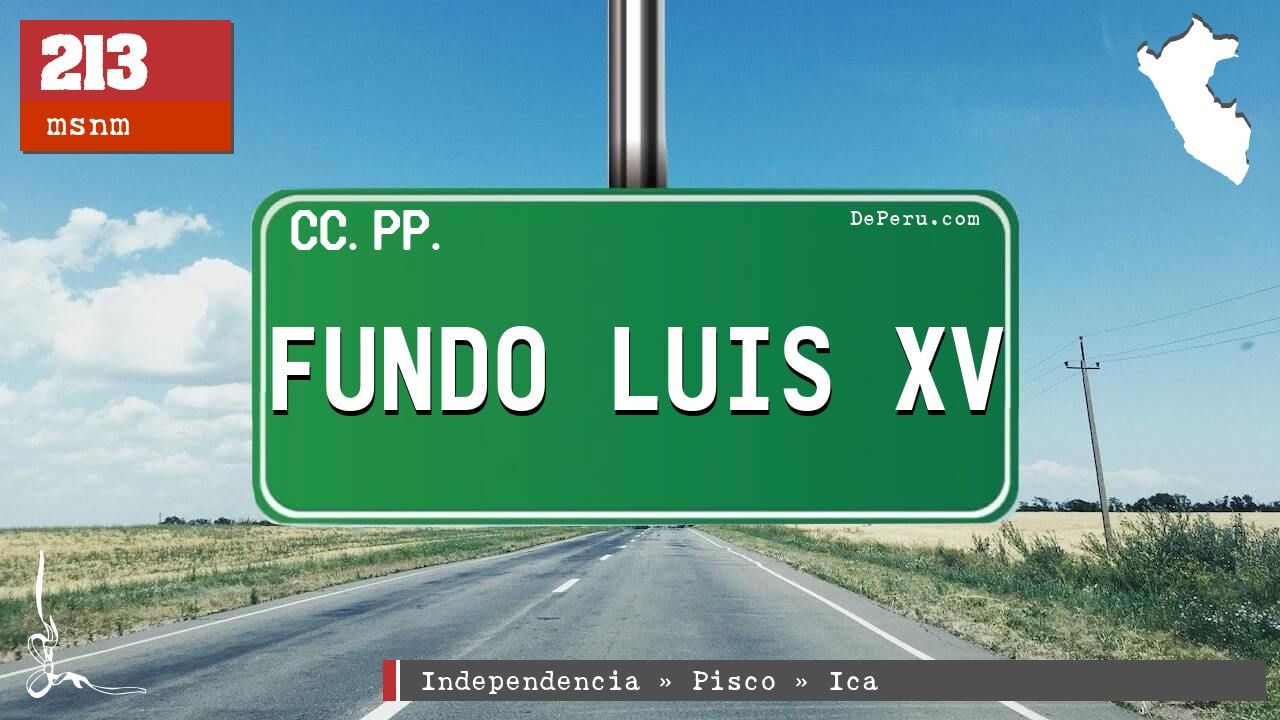 Fundo Luis XV