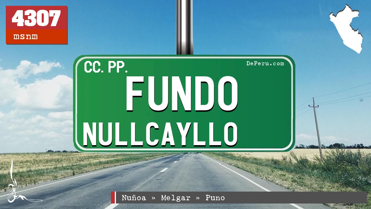 Fundo Nullcayllo