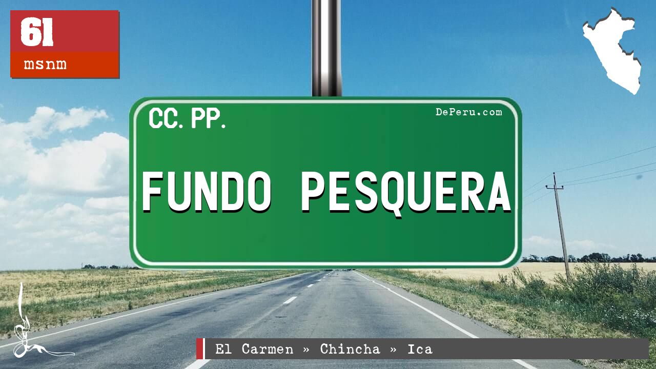 FUNDO PESQUERA