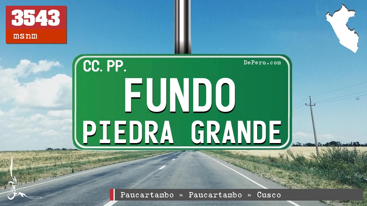 Fundo Piedra Grande