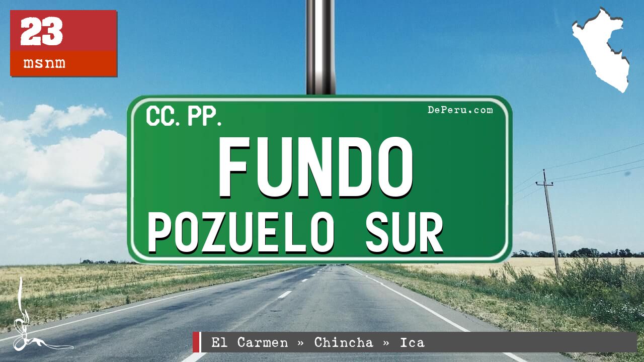 Fundo Pozuelo Sur