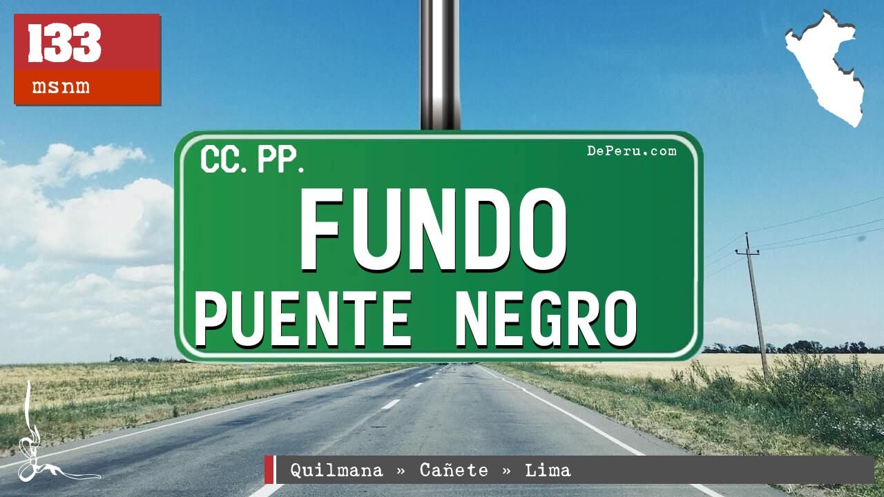 Fundo Puente Negro