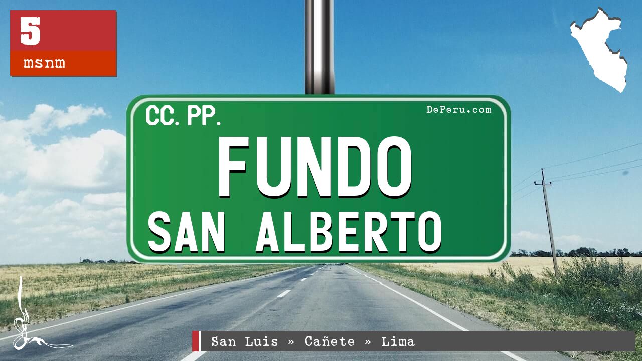Fundo San Alberto