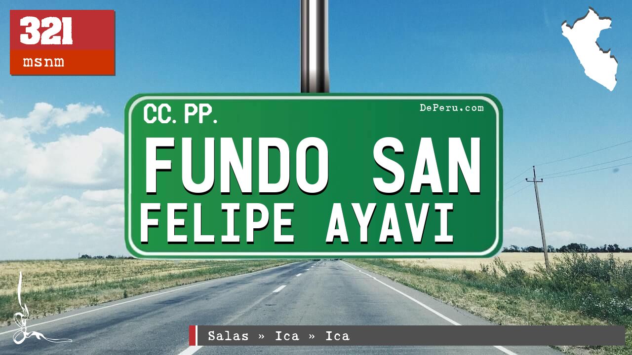 Fundo San Felipe Ayavi