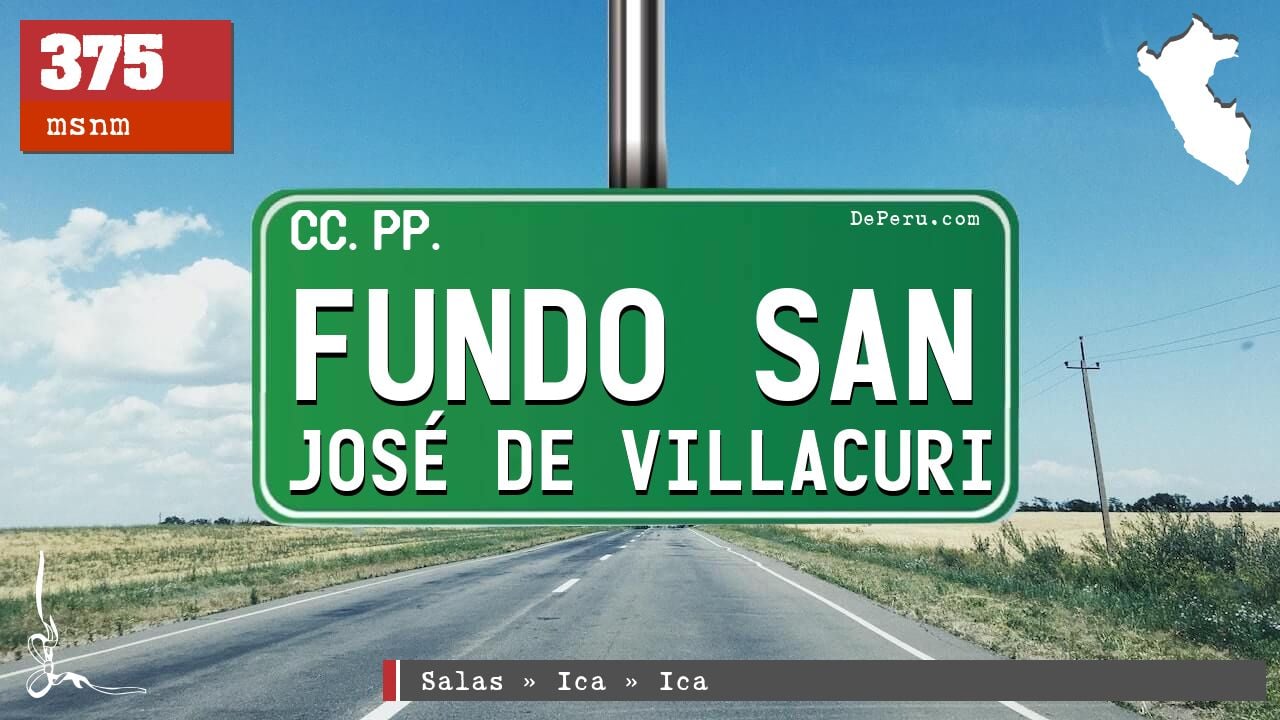 Fundo San Jos de Villacuri