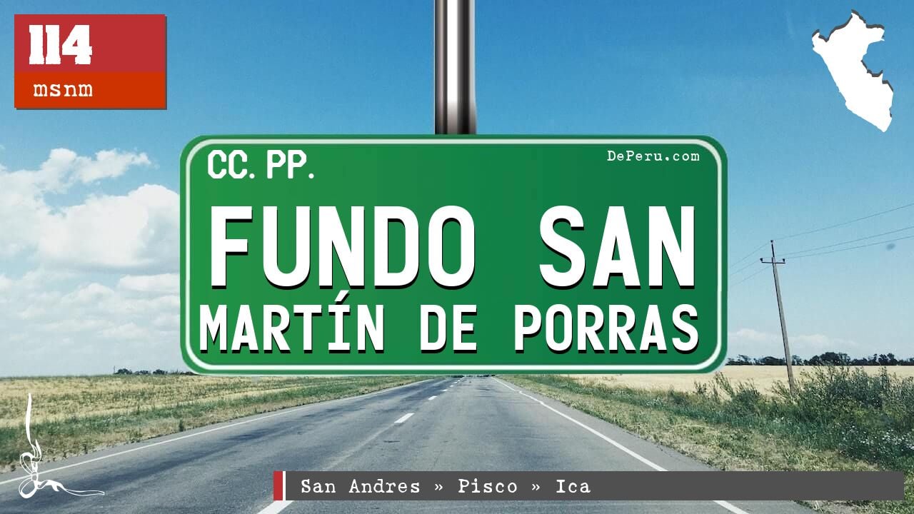 Fundo San Martn de Porras