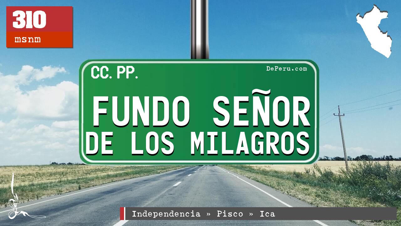 Fundo Seor de Los Milagros