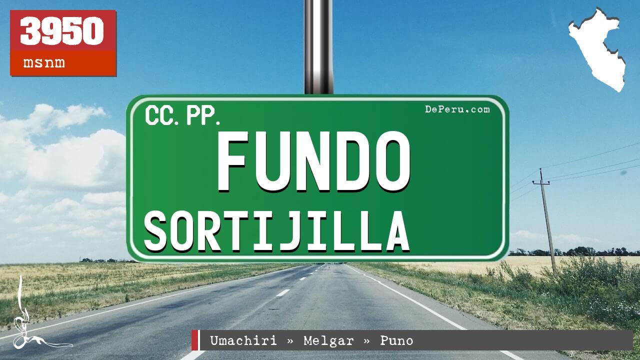 Fundo Sortijilla