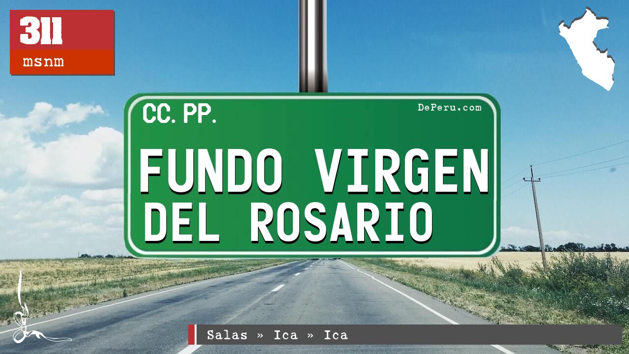 Fundo Virgen del Rosario