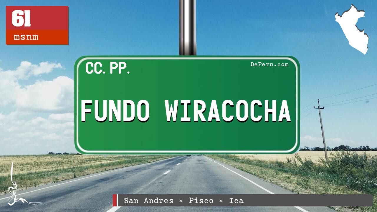 FUNDO WIRACOCHA