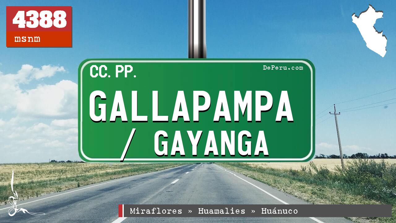 Gallapampa / Gayanga