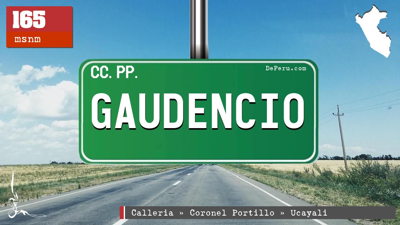 Gaudencio