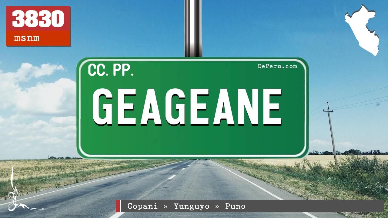 Geageane