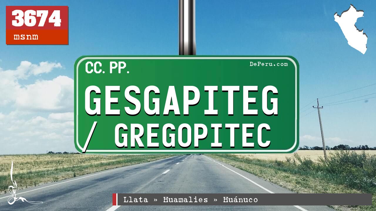 Gesgapiteg / Gregopitec