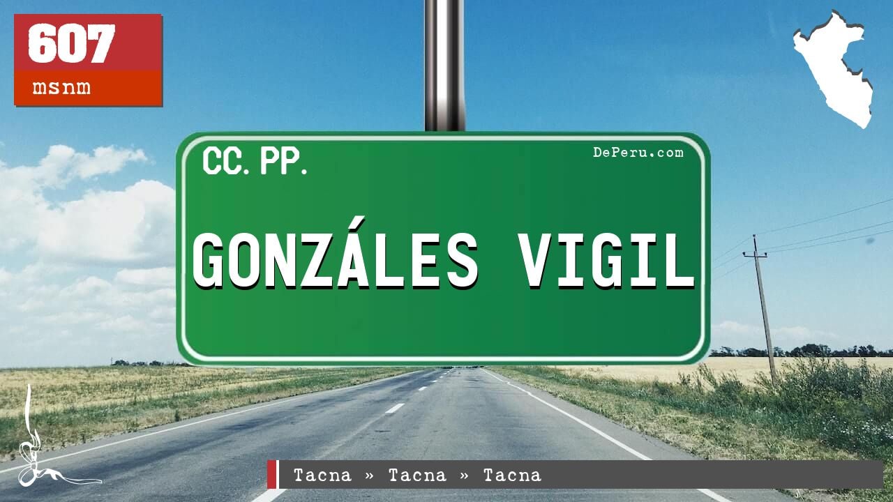 GONZáLES VIGIL