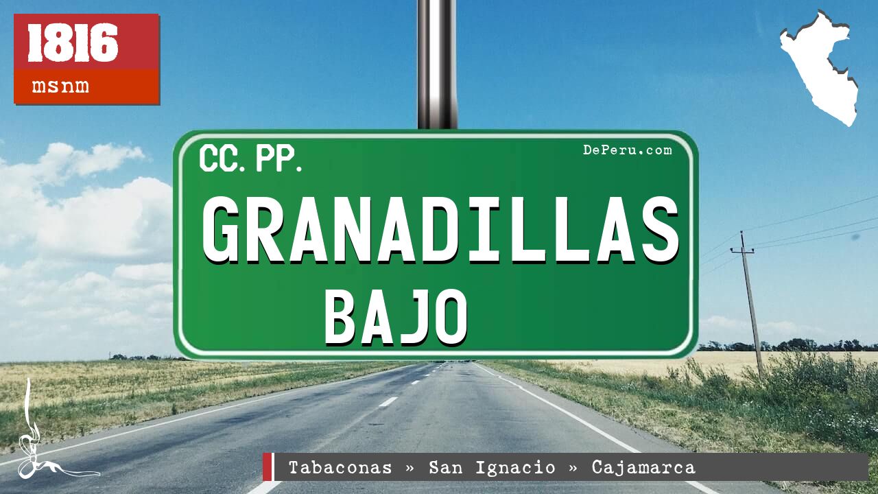 Granadillas Bajo