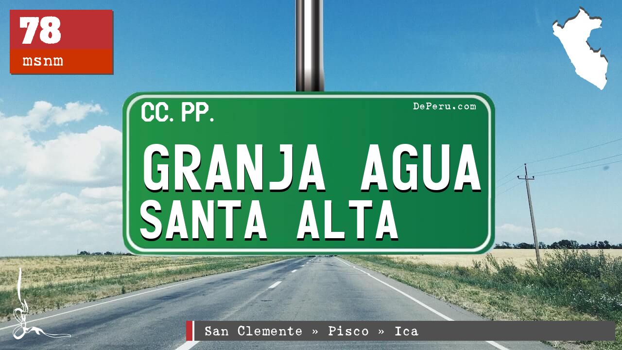 Granja Agua Santa Alta