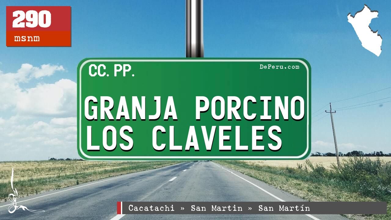 Granja Porcino Los Claveles