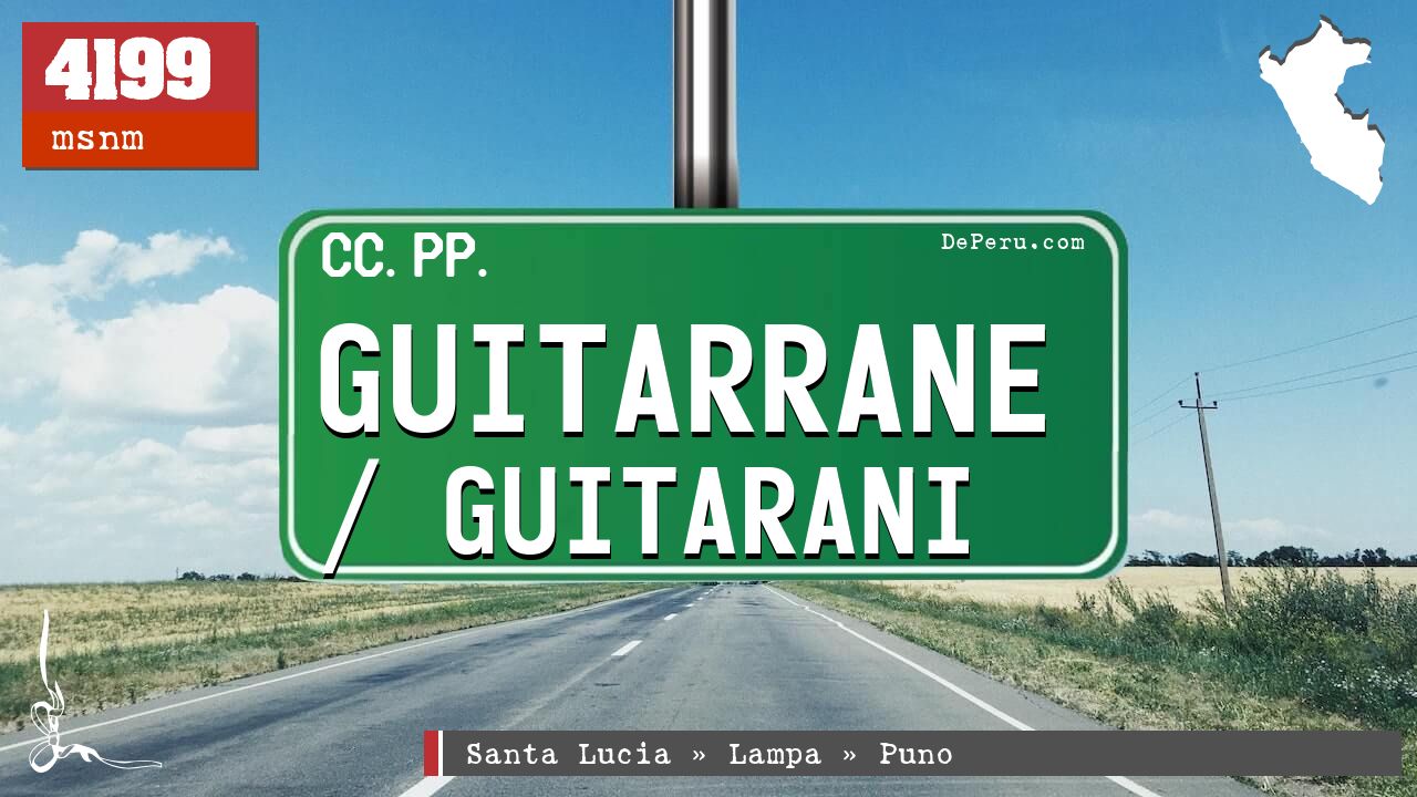 Guitarrane / Guitarani