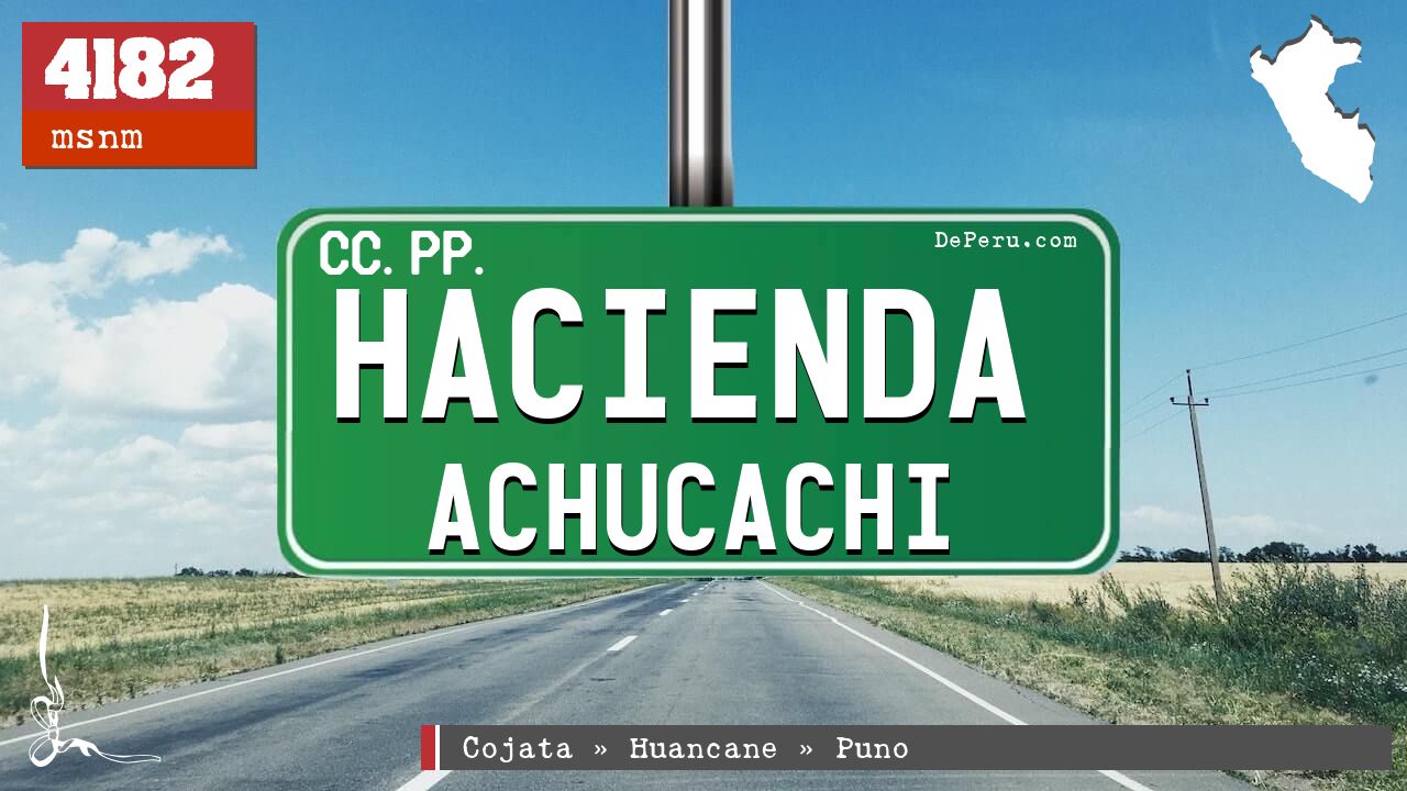 Hacienda Achucachi