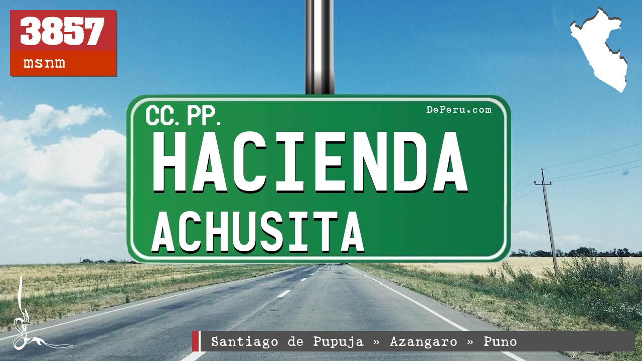 Hacienda Achusita