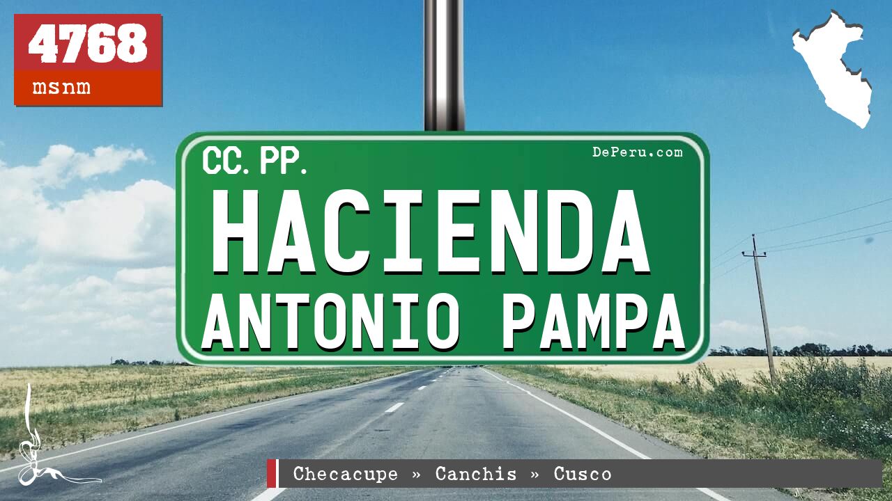 Hacienda Antonio Pampa