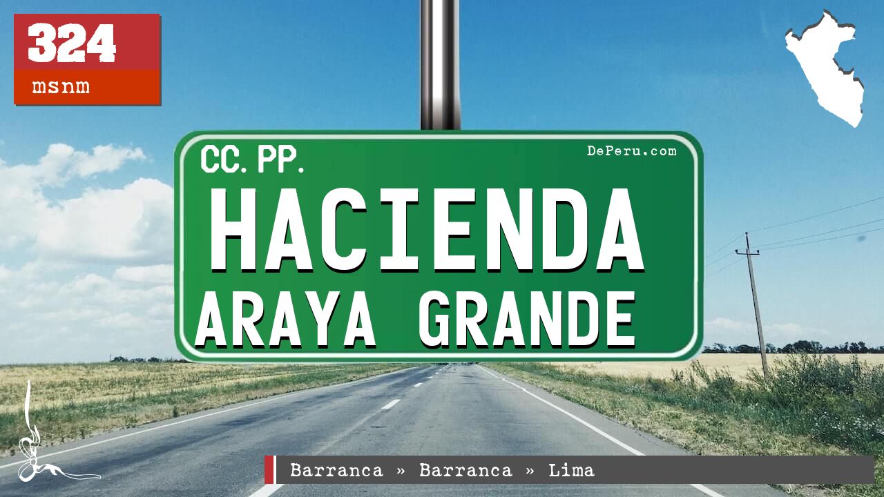 Hacienda Araya Grande