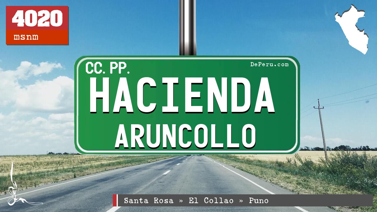 Hacienda Aruncollo