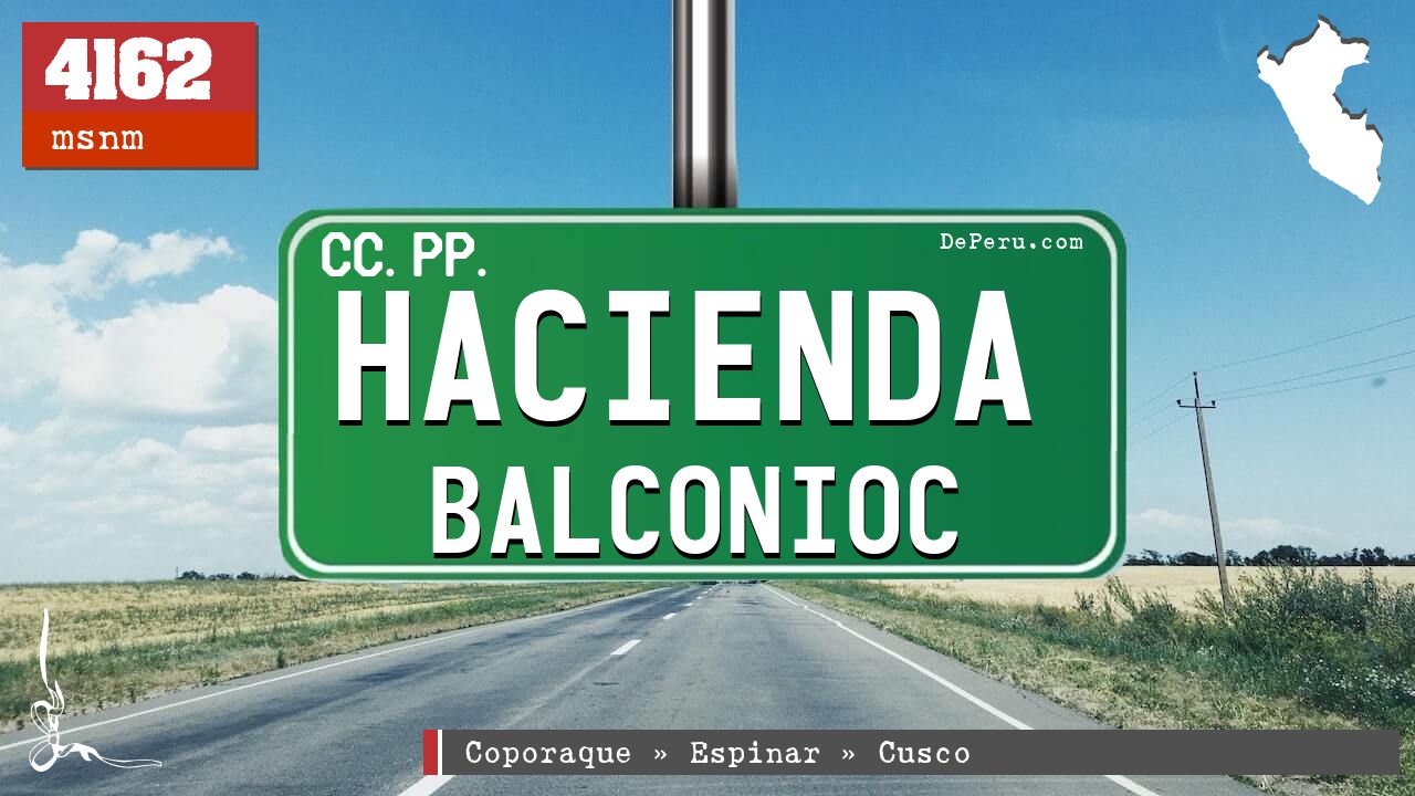 Hacienda Balconioc
