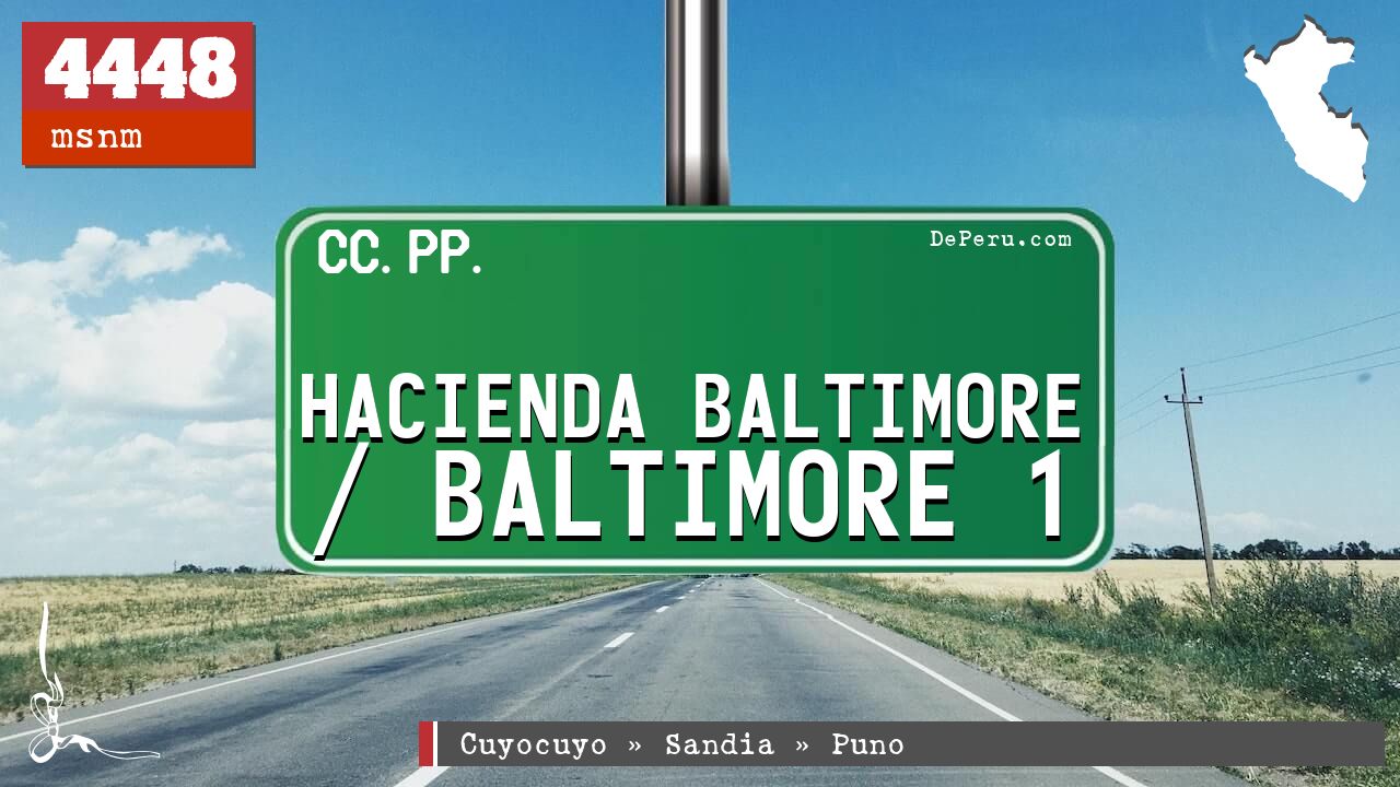 Hacienda Baltimore / Baltimore 1