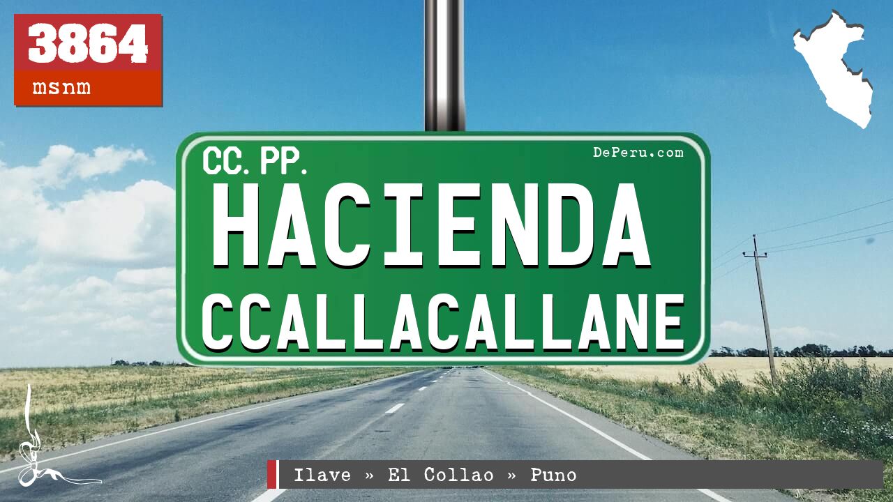 Hacienda Ccallacallane