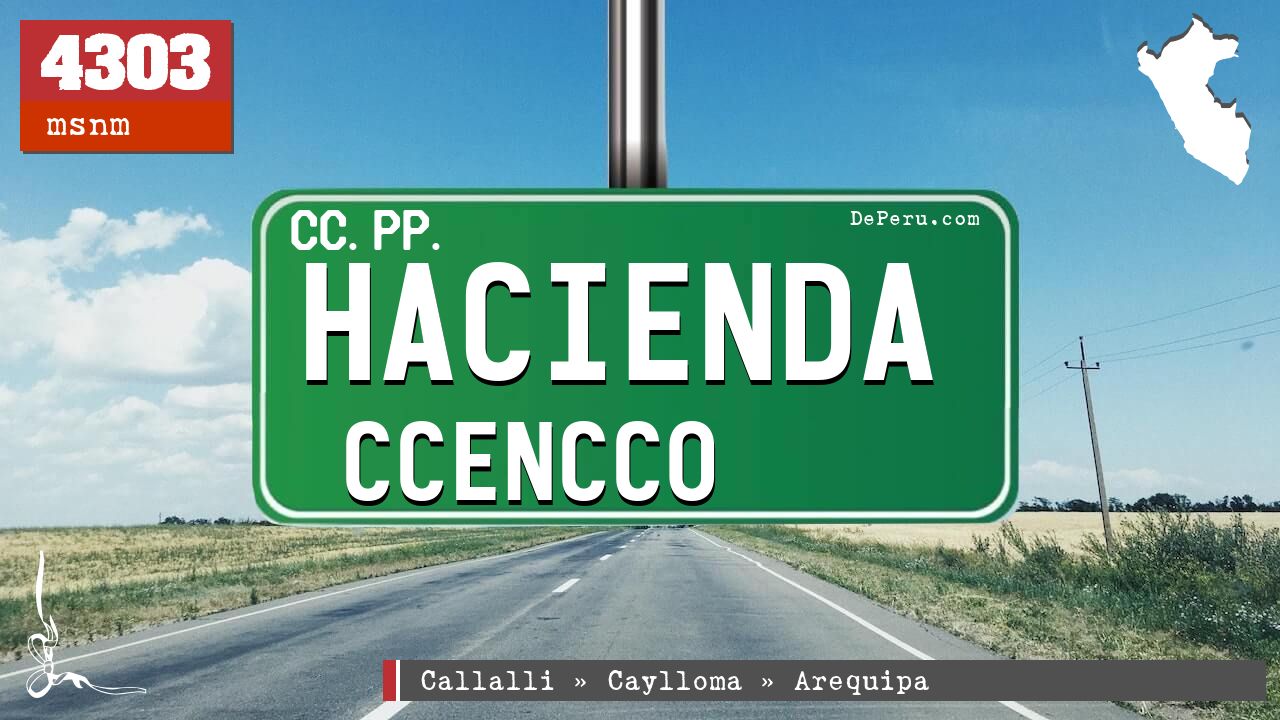 Hacienda Ccencco