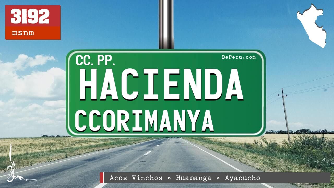 Hacienda Ccorimanya