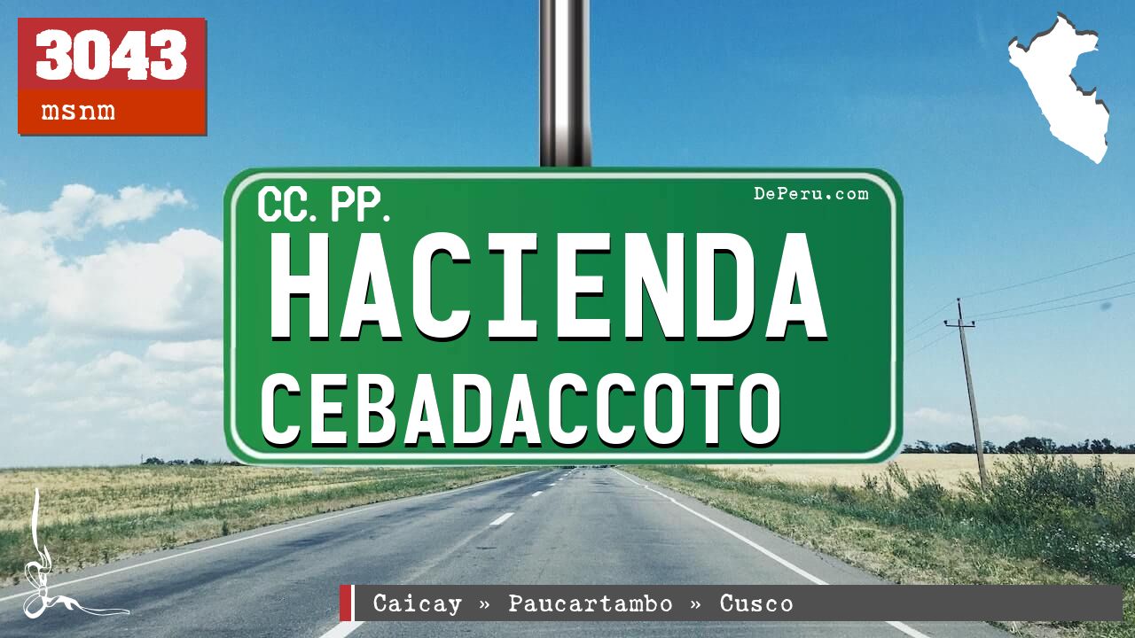 Hacienda Cebadaccoto