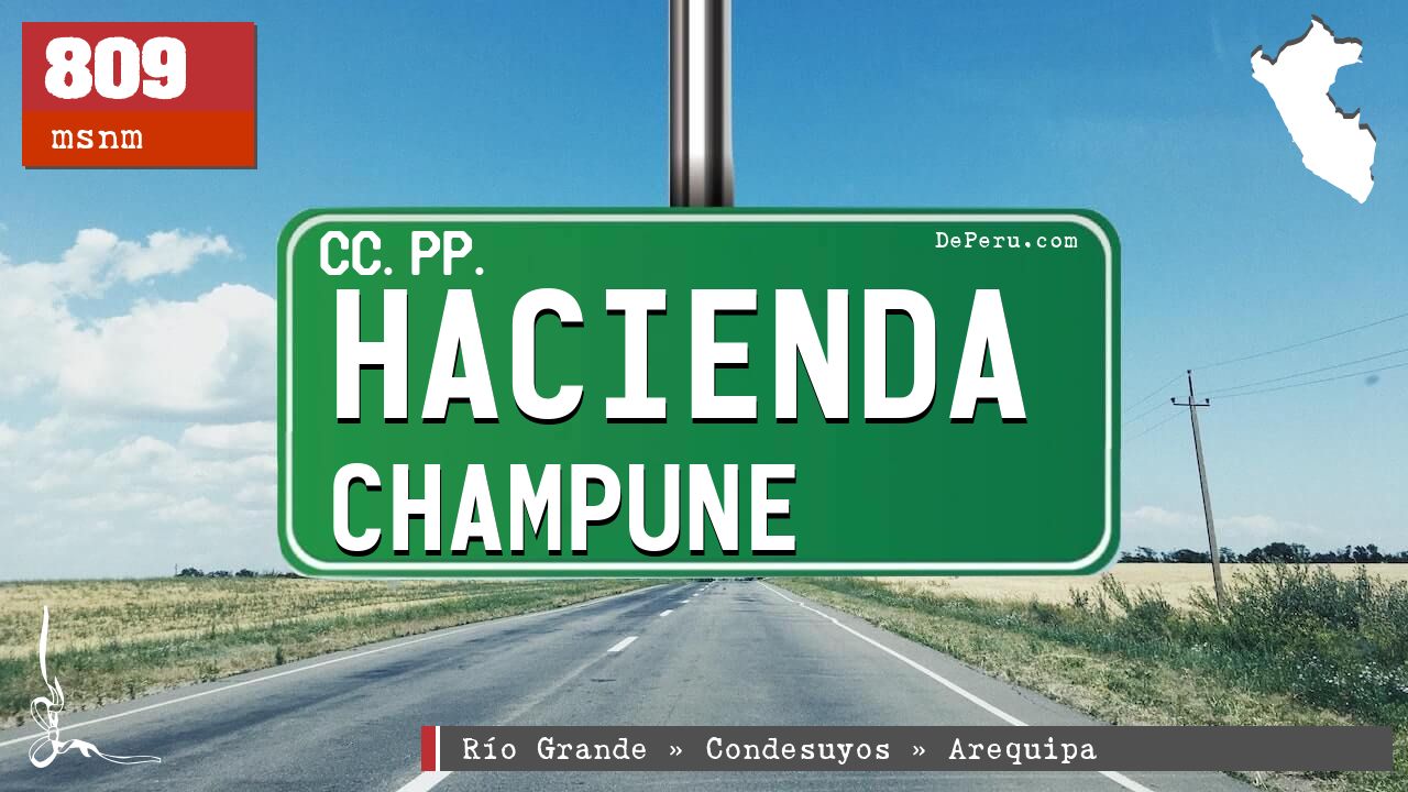 Hacienda Champune