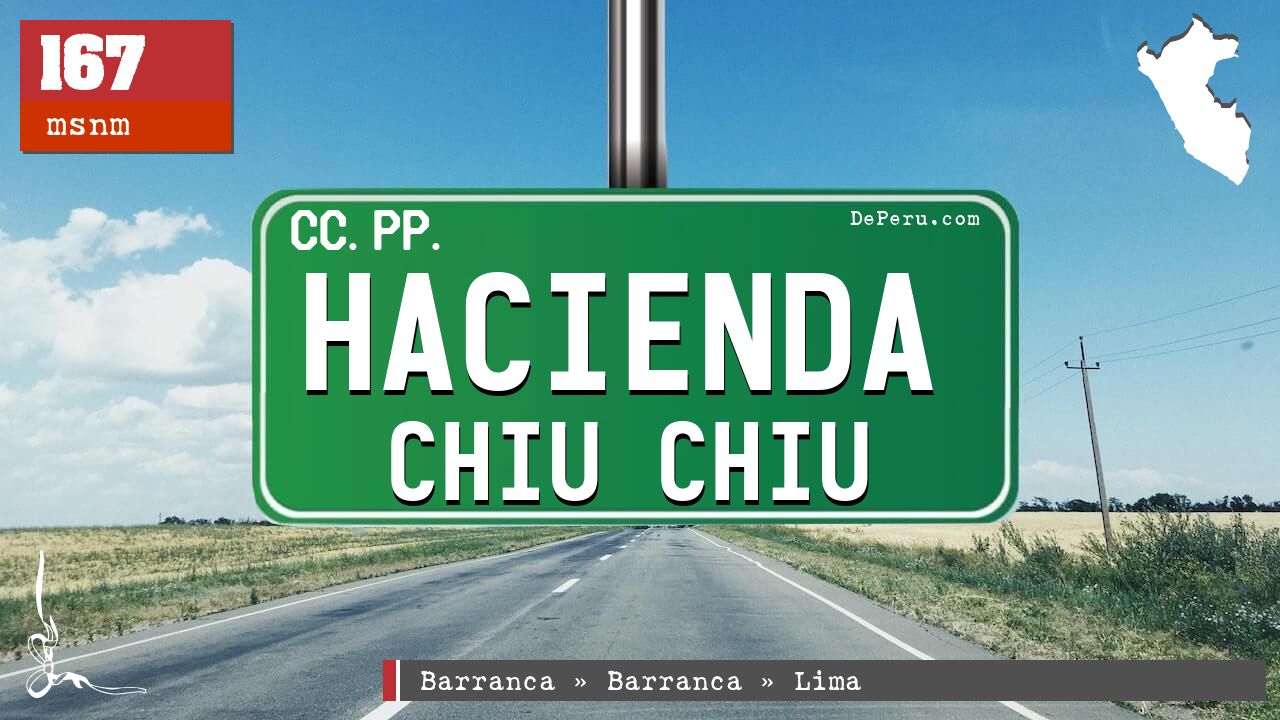 Hacienda Chiu Chiu