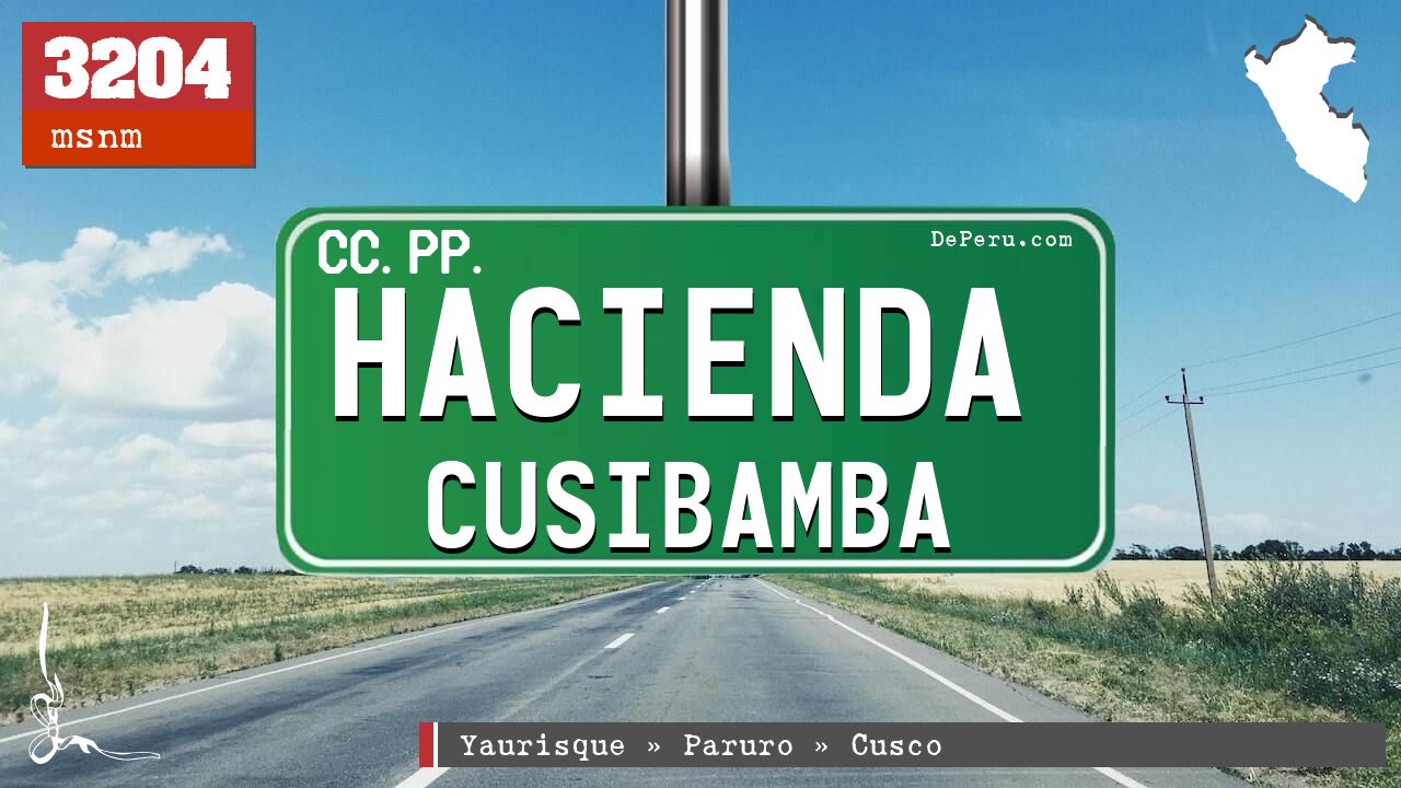 Hacienda Cusibamba