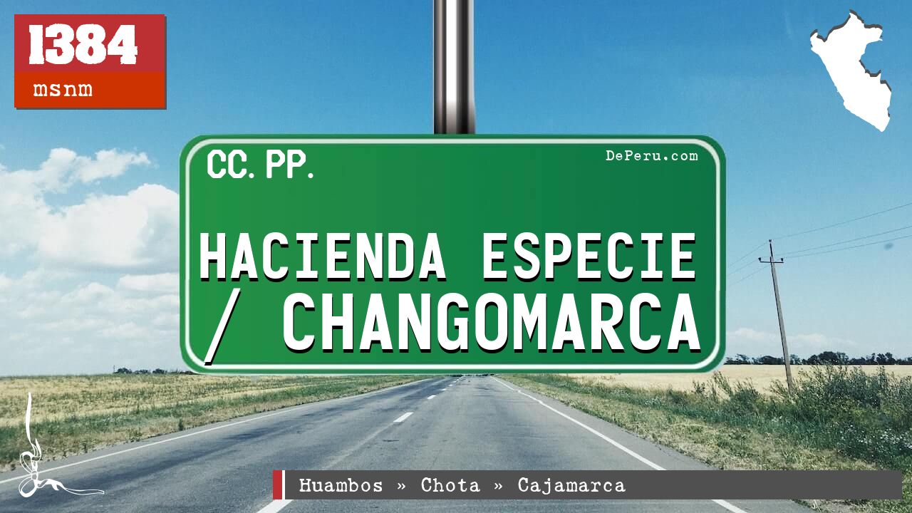 Hacienda Especie / Changomarca