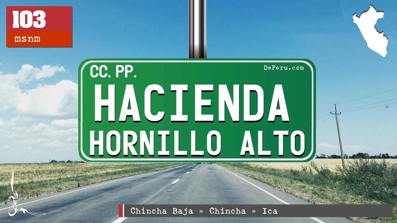Hacienda Hornillo Alto