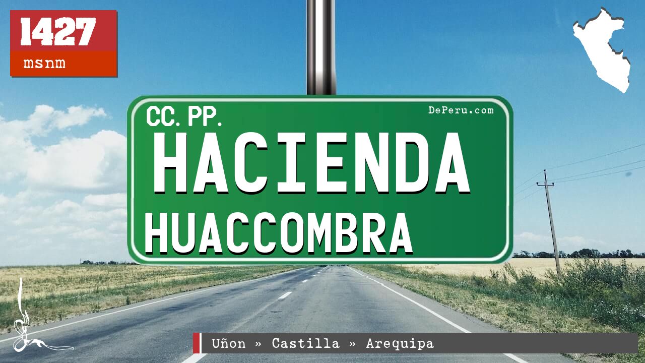 Hacienda Huaccombra