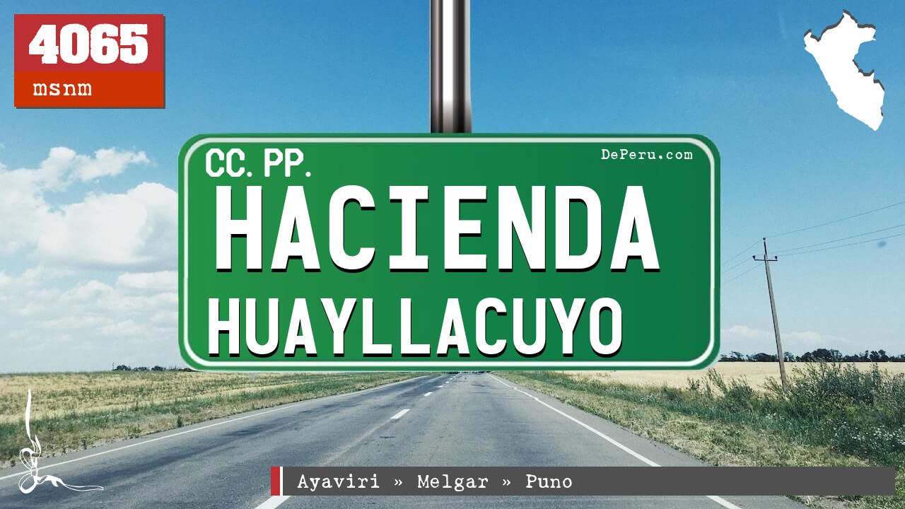 Hacienda Huayllacuyo