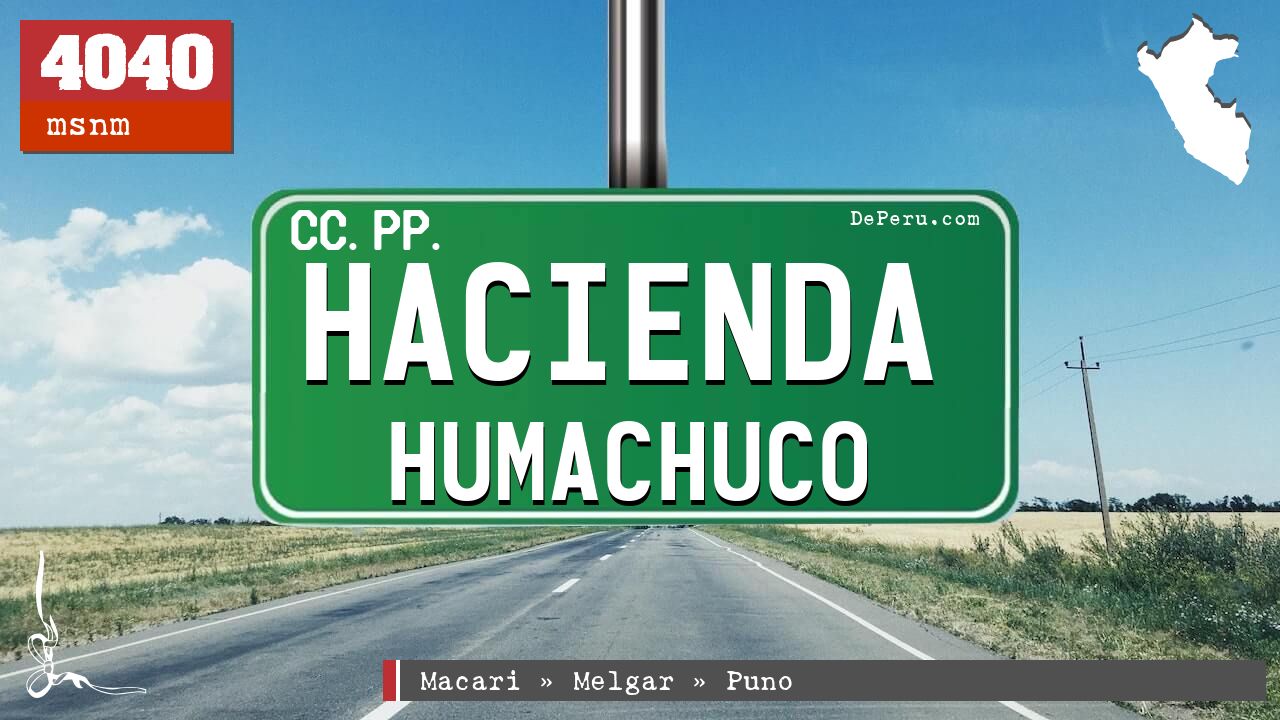 Hacienda Humachuco