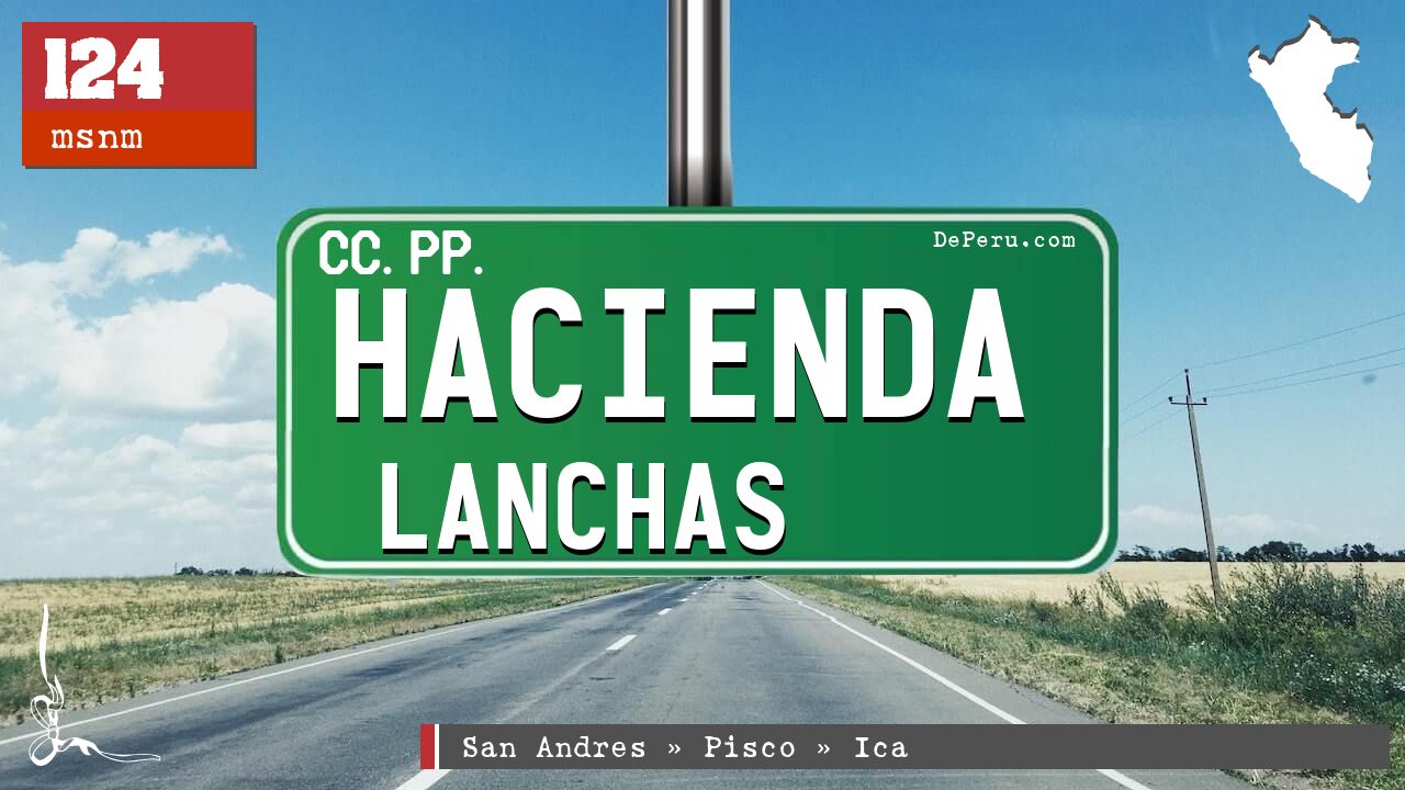 Hacienda Lanchas