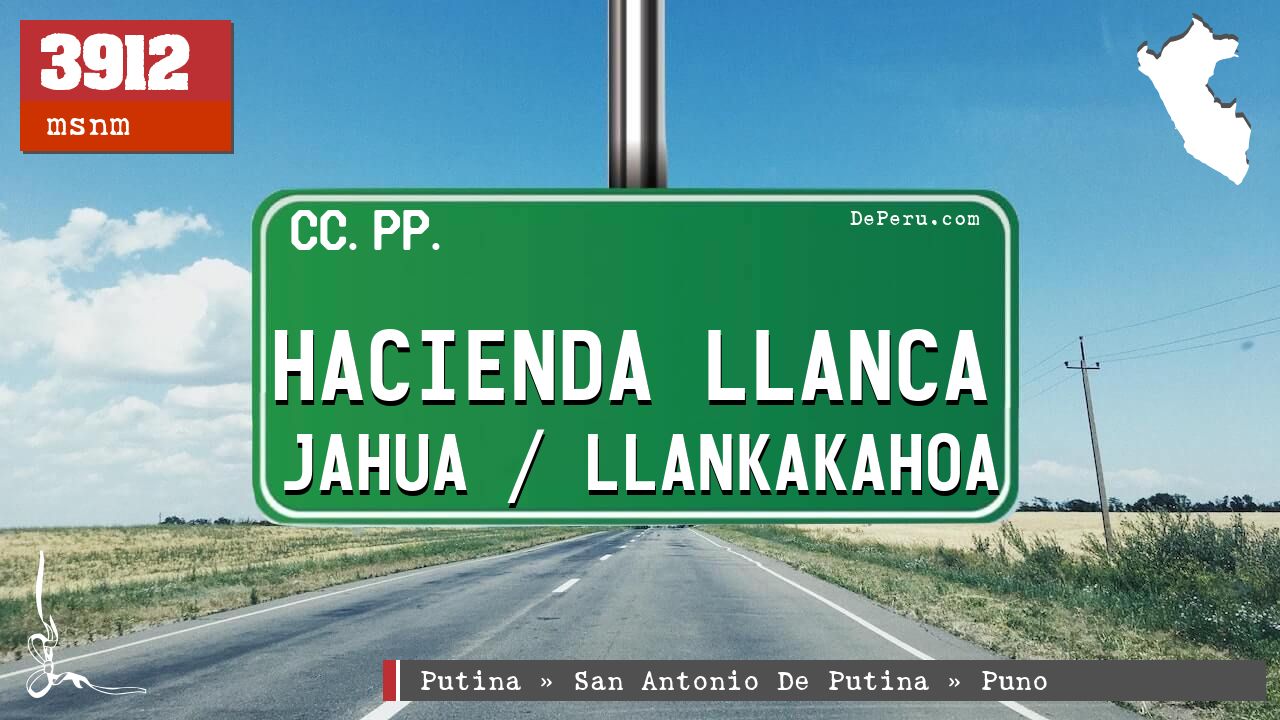 Hacienda Llanca Jahua / Llankakahoa