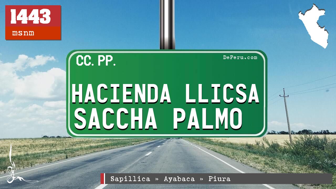 Hacienda Llicsa Saccha Palmo