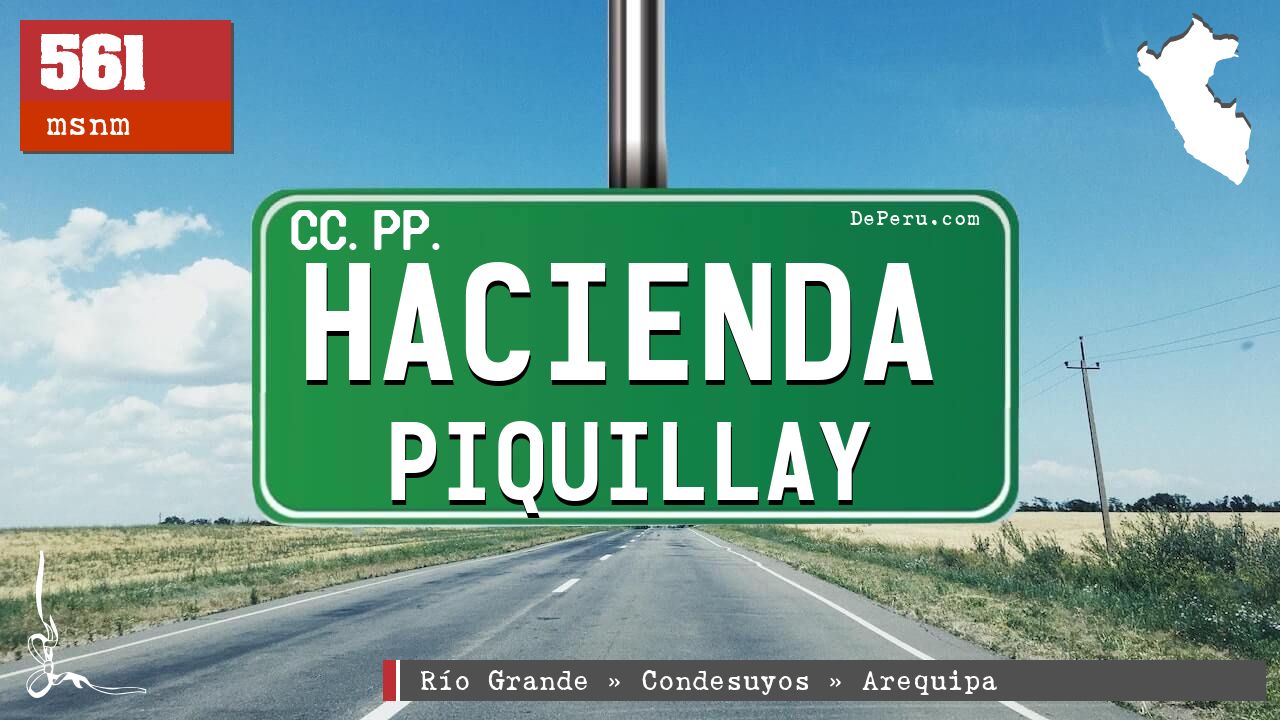 Hacienda Piquillay