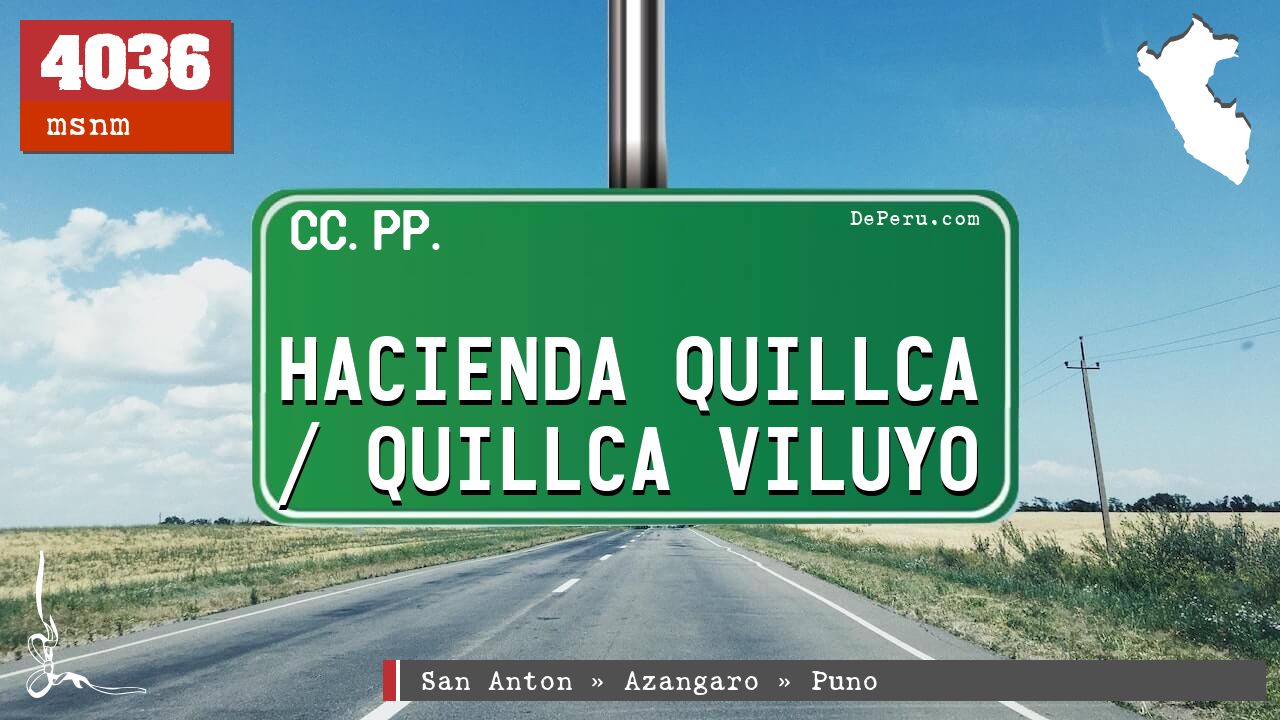 Hacienda Quillca / Quillca Viluyo