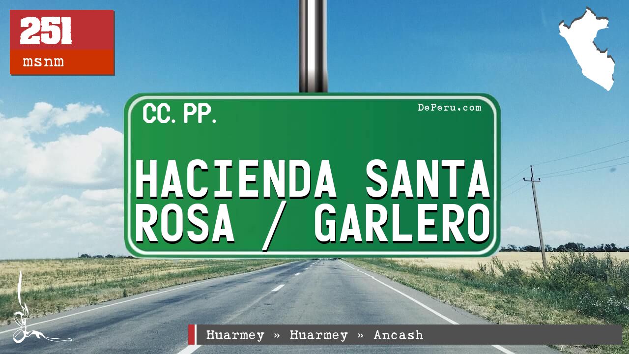 Hacienda Santa Rosa / Garlero