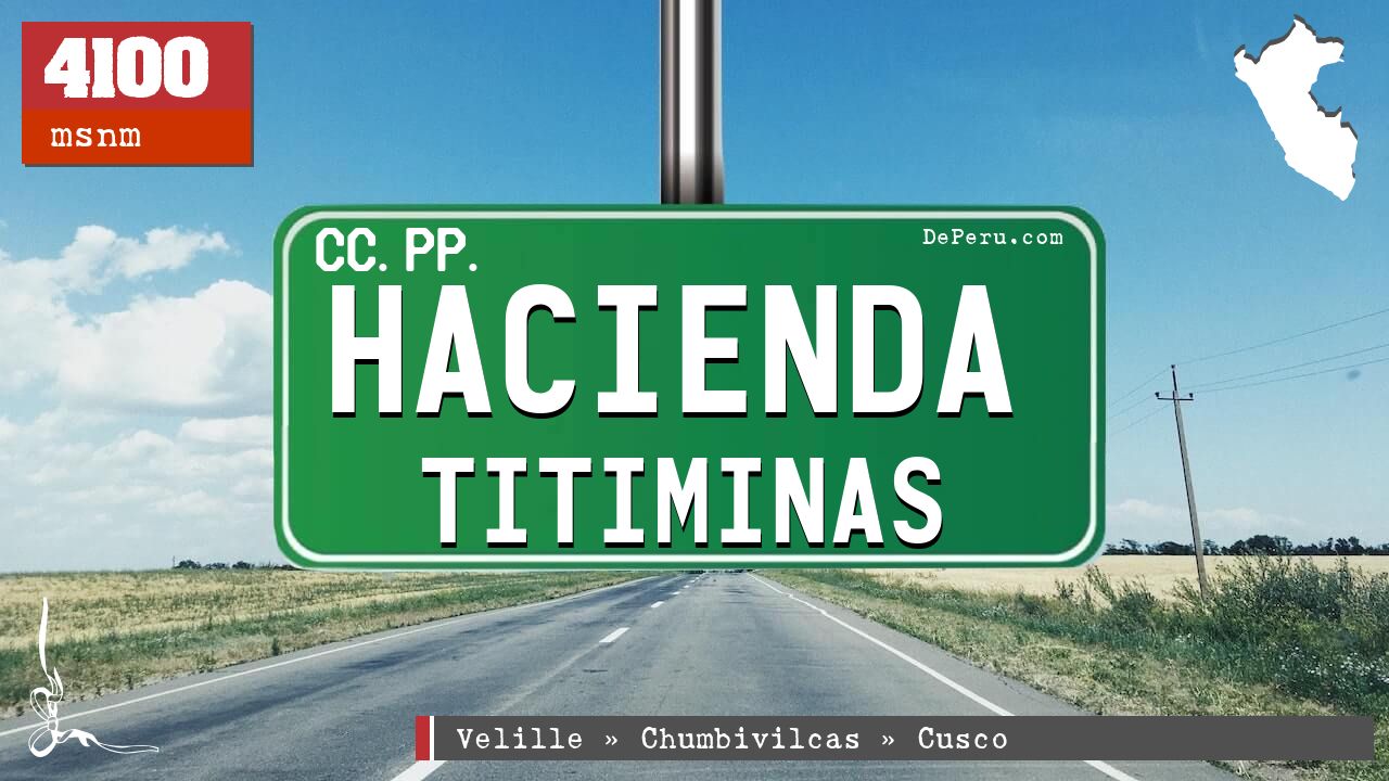 Hacienda Titiminas